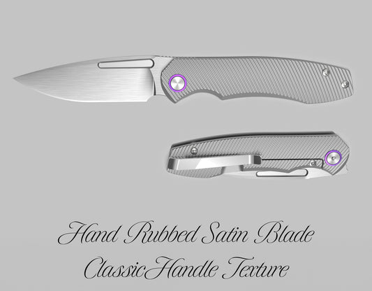 Dawn Hand Rubbed Blade / Classic Handle Texture